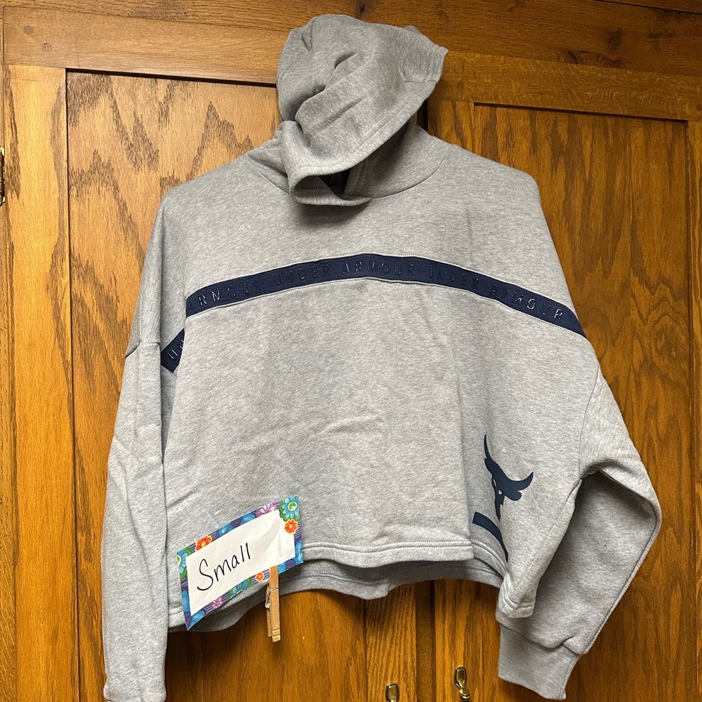 Under Armour The Rock Cropped Hoodie